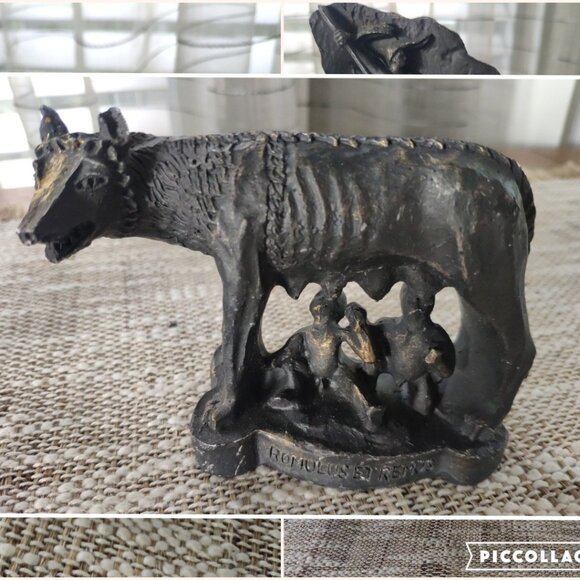 Mythology Legendary Warriors Set of 3 VTG Figurines French Markings 4.5" - Picture 3 of 15